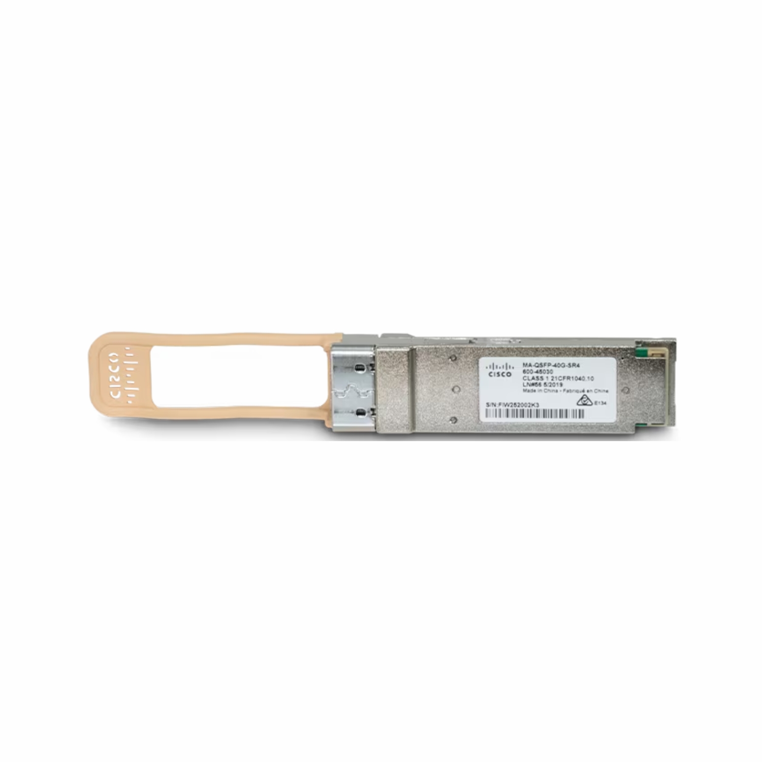 Cisco 40GBASE-SR4 QSFP+ Optical Transceiver