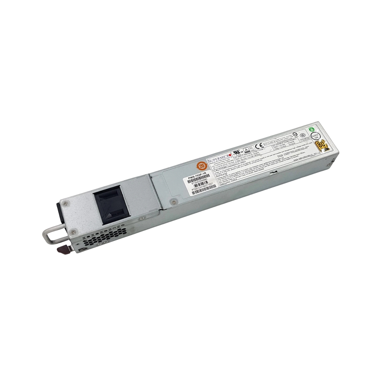 Supermicro PWS-703P-1R 750W 80+ Platinum Switching Server Power Supply