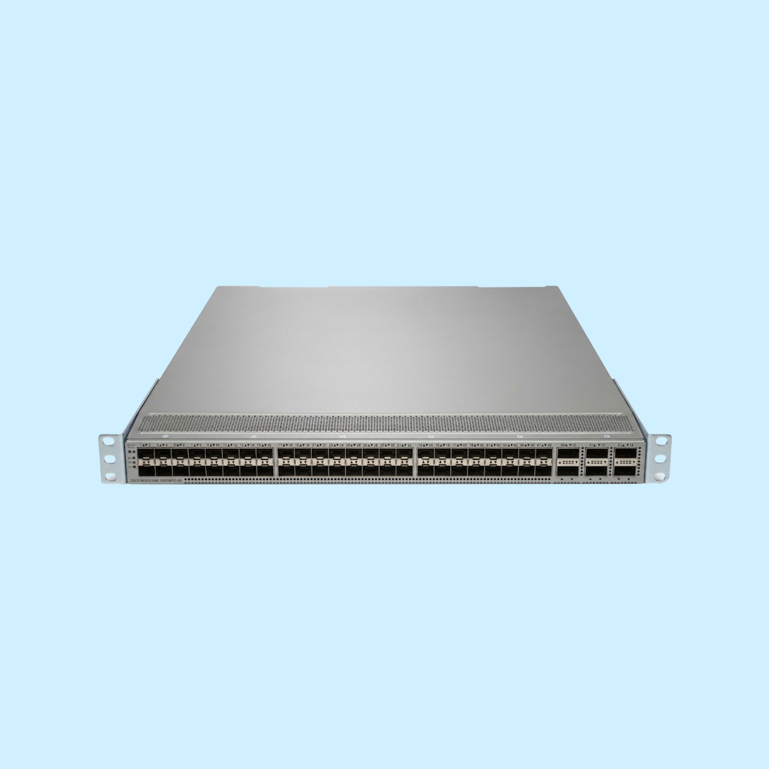 Cisco Nexus 93180YC-EX Data Center Switch (48×10/25G SFP28, 6×40/100G QSFP28)